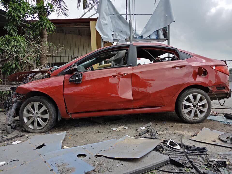 An ninh - Hình sự - Hải Phòng: Xe ô tô nổ tan tành trong đêm nghi bị gài mìn (Hình 2).