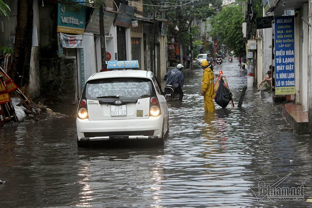 ngập,mưa ngập,Hà Nội ngập