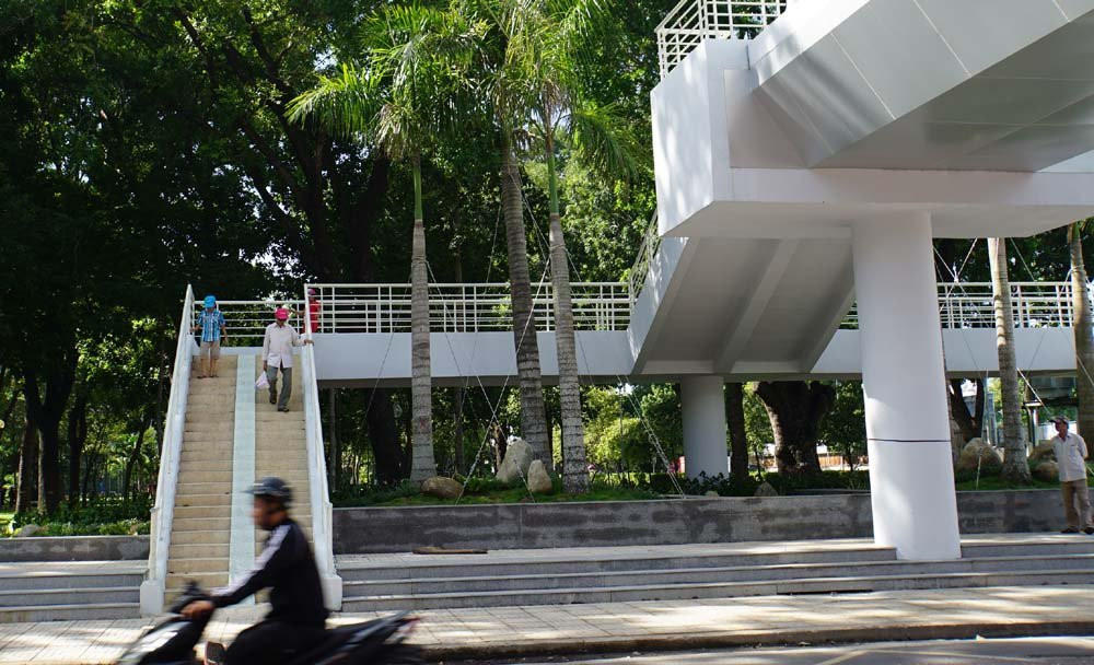 cầu đi bộ,cầu bộ hành,sài gòn