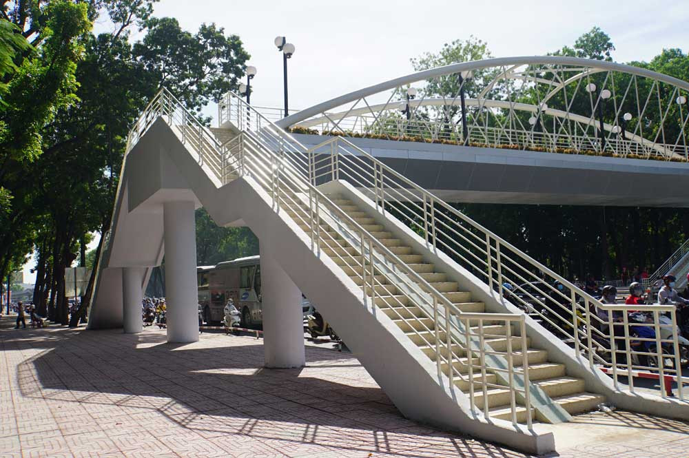 cầu đi bộ,cầu bộ hành,sài gòn