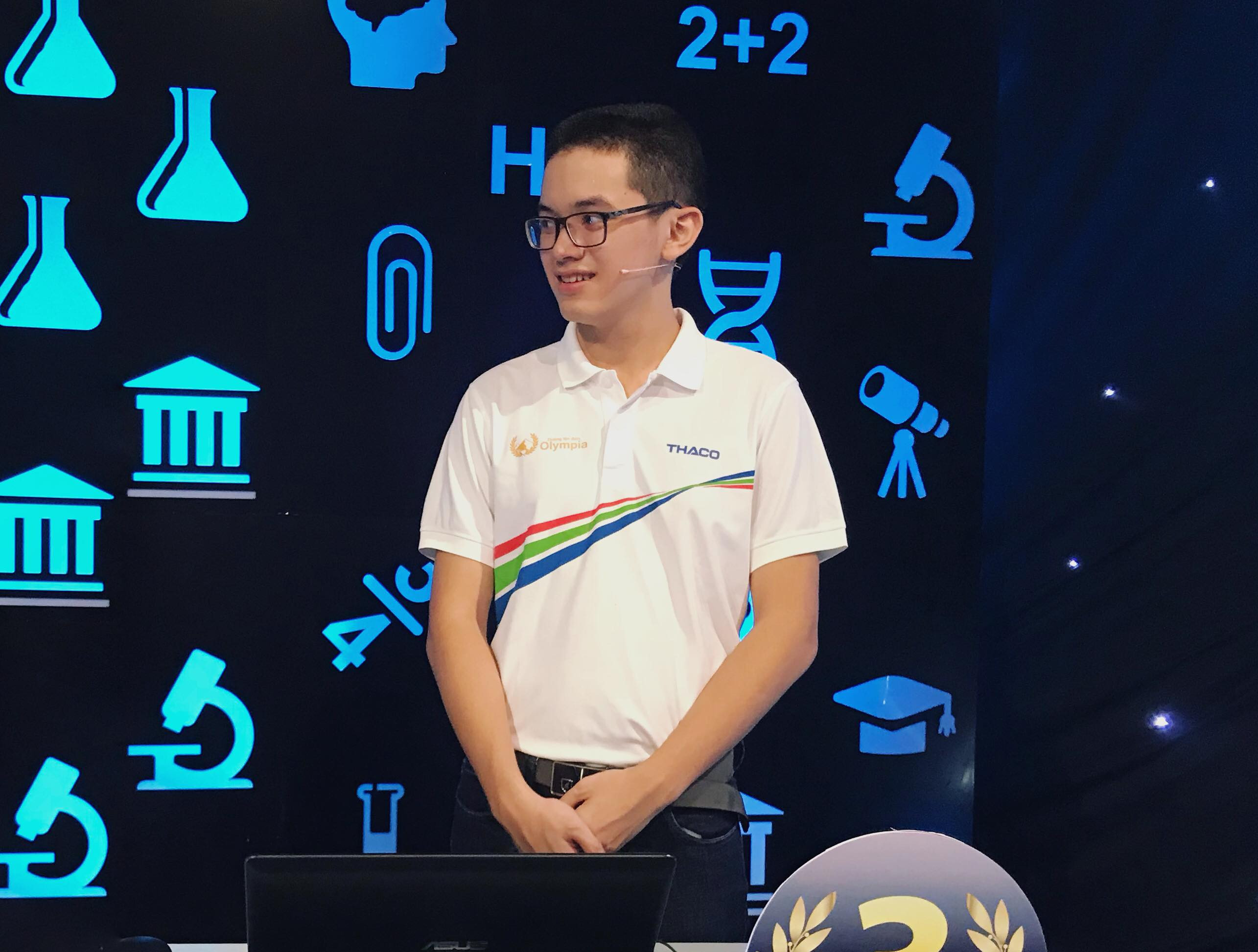 Hoàng Cường vô địch Đường lên đỉnh Olympia 2018