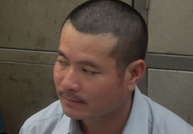  Triệu Văn Hải bình thản khai nhận hành vi phạm tội. 