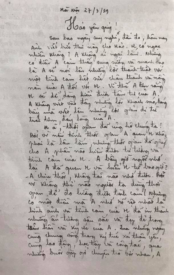 Vị Chánh văn phòng Bộ Giáo dục và gần 500 bức thư gửi vợ