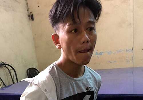 Đỗ Thành Nhân khi bị bắt tại TP.HCM. Ảnh: Công an cung cấp.