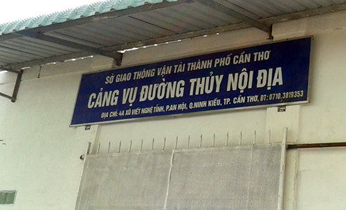 Cảng vụ đường thủy nội địa, thuộc Sở Giao thông Vận tải Cần Thơ, bị phát hiện có nhiều sai phạm về tài chính. Ảnh: Cửu Long
