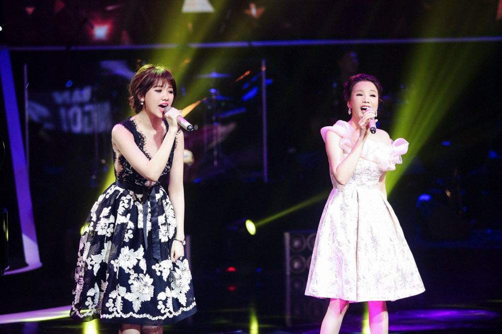 Hinh anh Lau lam moi hat nhac dance, Ho Quynh Huong van giu vung phong do 4