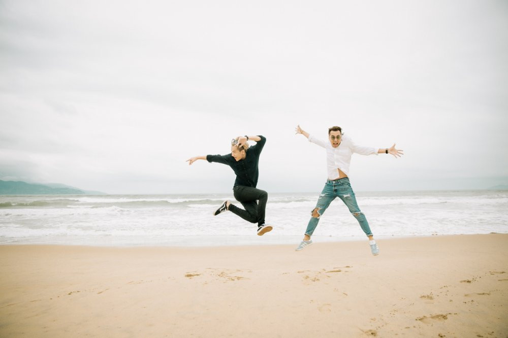 Hinh anh Thay tro Only C nhay du, luot ca no kham pha Da Nang 5