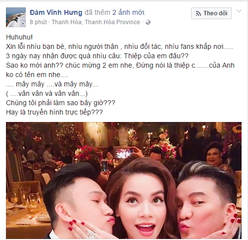 Hinh anh Dam Vinh Hung: ‘Hay dat minh vao vi tri cua nguoi khac’