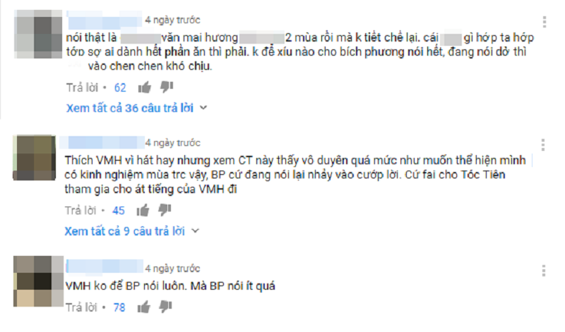 Hinh anh Van Mai Huong bi 'nem da' khi lien tuc lan luot Bich Phuong tren ghe nong 14