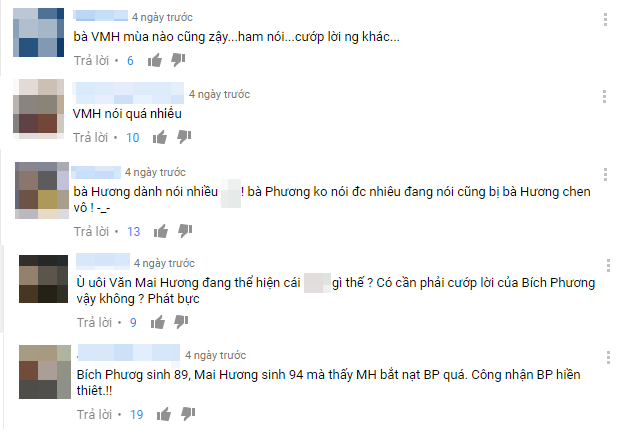 Hinh anh Van Mai Huong bi 'nem da' khi lien tuc lan luot Bich Phuong tren ghe nong 8