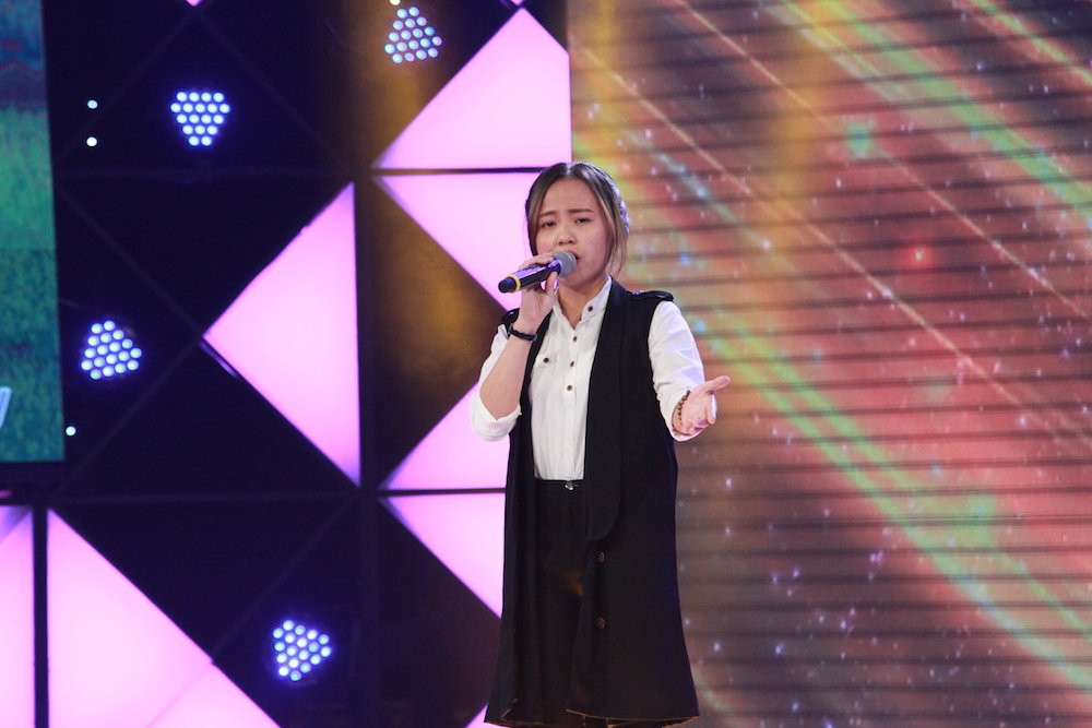 Hinh anh Truc tiep Hat mai uoc mo tap 4: Cam Ly khoc het nuoc mat vi 1 ban sinh vien 3