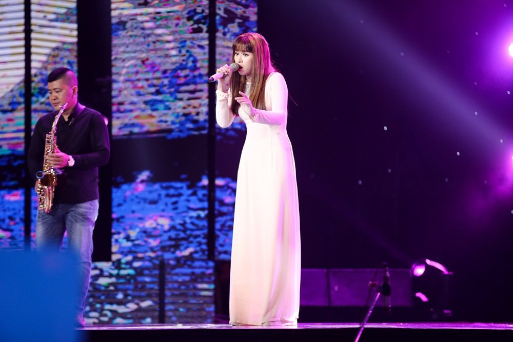 Hinh anh Hoc tro Dam Vinh Hung gay sot khi ket hop 2 nhac pham Bolero kinh dien 9