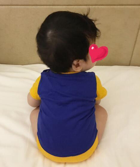 Trần Nghiên Hy lần đầu tiên khoe hình ảnh quý tử 5 tháng tuổi - Ảnh 1.