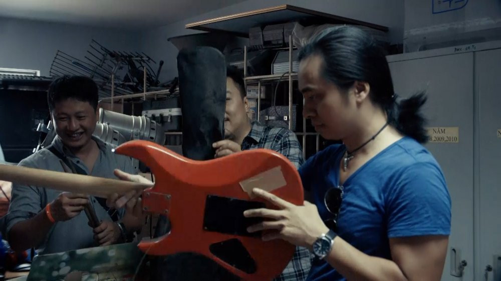 Hinh anh Khan gia xuc dong voi phim tai lieu ve co nhac si Tran Lap