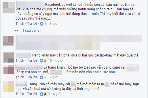 Hinh anh Khan gia phan ung du doi khi Trang Tran - Pha Le hon lao voi nghe si Xuan Huong 4