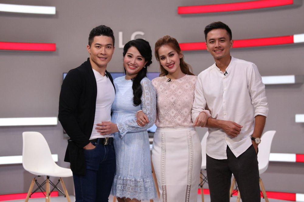 Hinh anh Vo nghe si xiec Quoc Co roi nuoc mat ke chuyen sinh con khong co chong 5