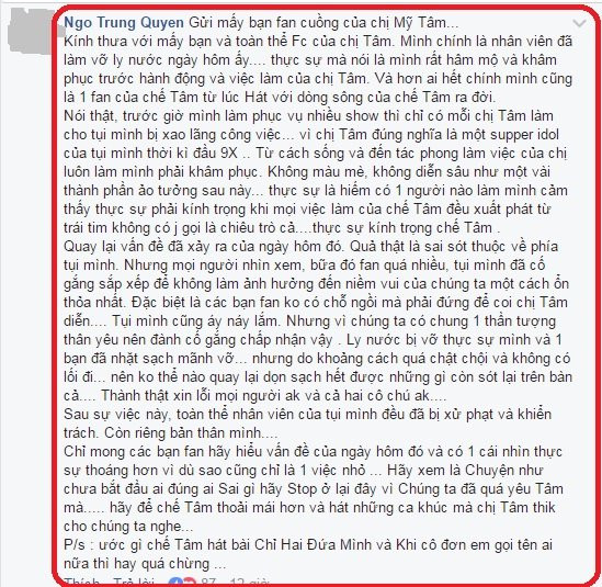 clip my tam lau ban cho nguoi gia va loi xin loi muon cua nhan vien hinh anh 3