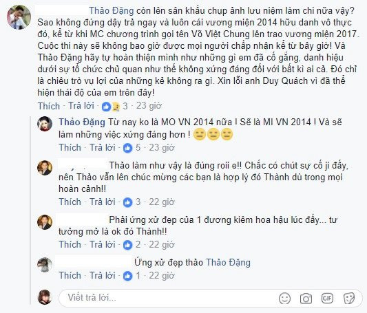 Dang Thu Thao: 'Tu nay se khong la Hoa hau Dai duong nua' hinh anh 1
