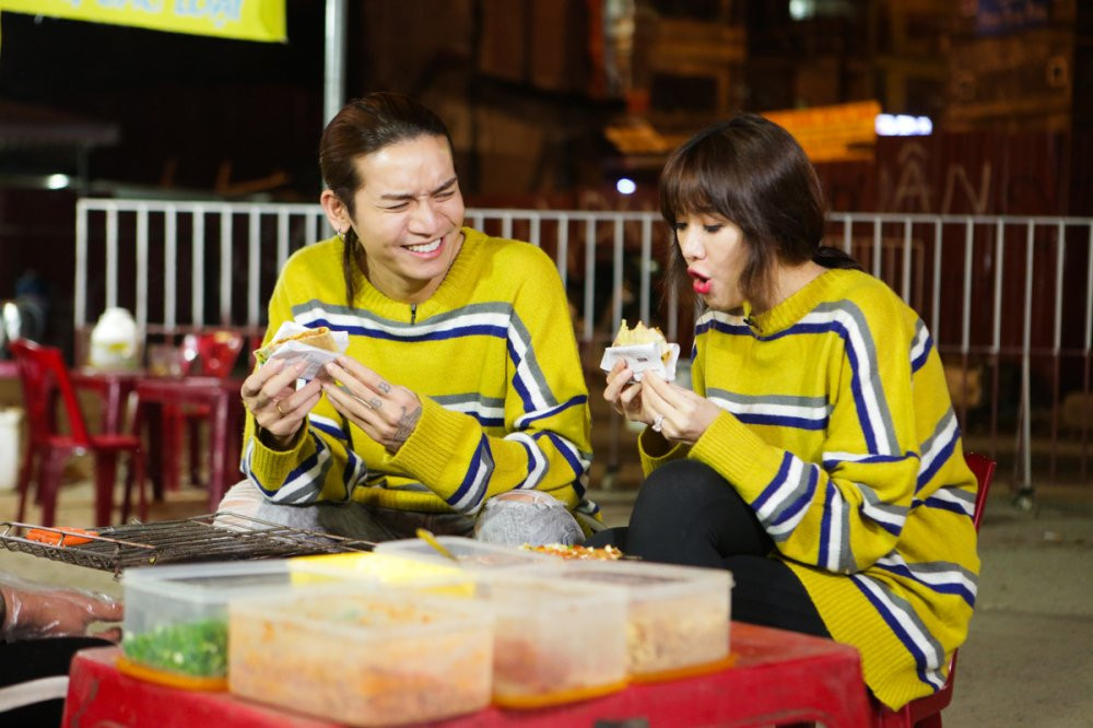 04 HARI WON - BB TRAN DI DAO CHO DEM SAPA VA THUONG THUC CAC MON AN DUONG PHO(6) 7