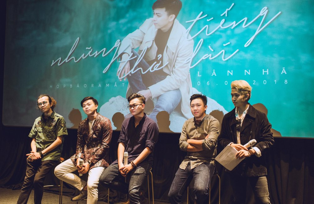 Lan Nha voi NS Nguyen Minh Cuong, NS Pham Hai Au, Dao dien Huy Tran 4