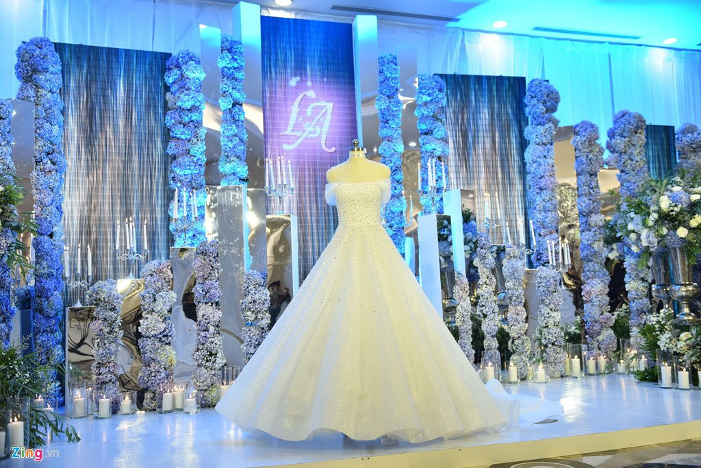 Ngoc Han gian di den chuc mung A hau Tu Anh trong ngay cuoi hinh anh 7