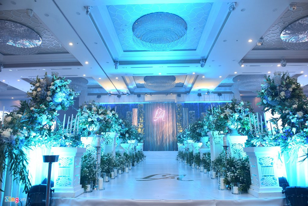 Ngoc Han gian di den chuc mung A hau Tu Anh trong ngay cuoi hinh anh 4