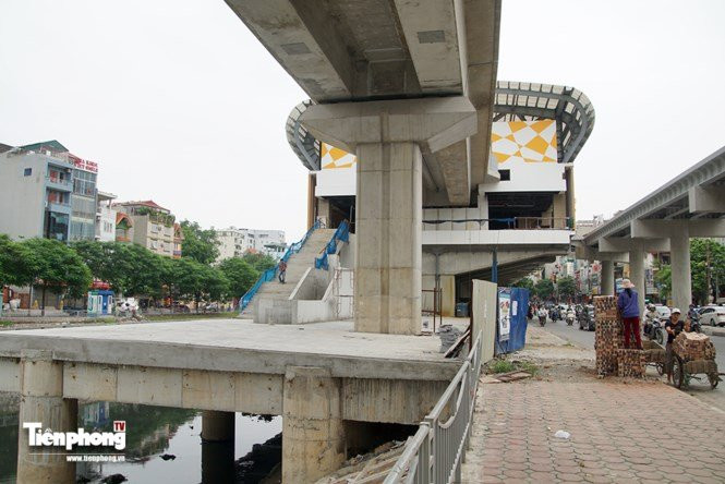 Hình ảnh dự án đường sắt Cát Linh - Hà Đông trước ngày chạy thử - ảnh 12