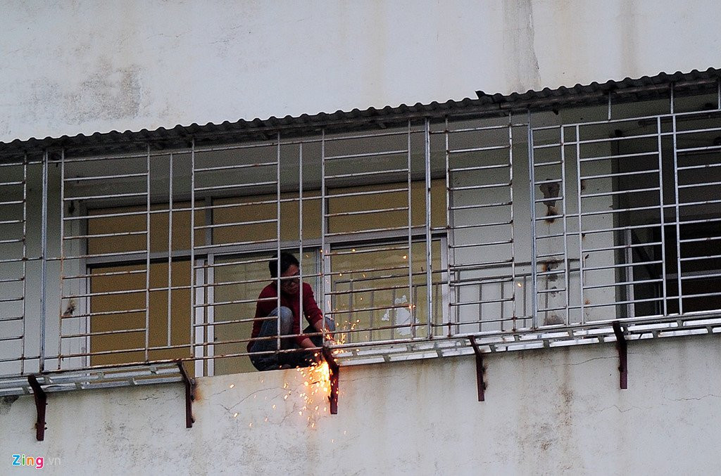 Canh nuoi ga, trong rau trong chung cu o Ha Noi hinh anh 11