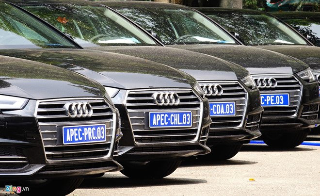 Hai quan noi gi ve nghi van thanh ly xe Audi mang danh xe APEC? hinh anh 2