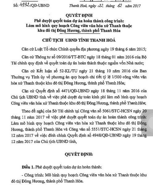 Thay quyết định quyết toán dự án tiền tỉ mà ông Ngô Văn Tuấn đã ký - Ảnh 2.