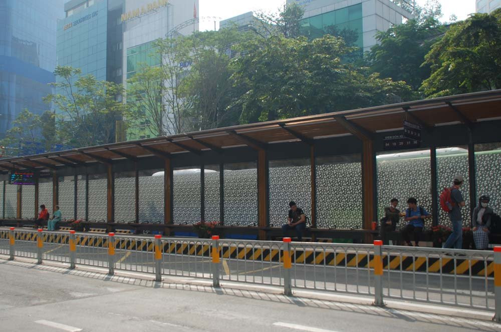 xe buýt,trạm xe buýt,Bến Thành,Sài Gòn