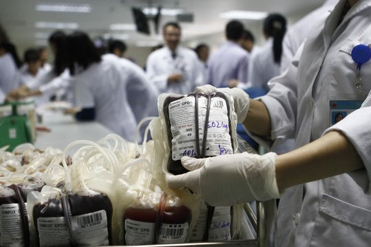 hiến máu,hiến máu tình nguyện,Viện huyết học - truyền máu trung ương,Bạch Quốc Khánh