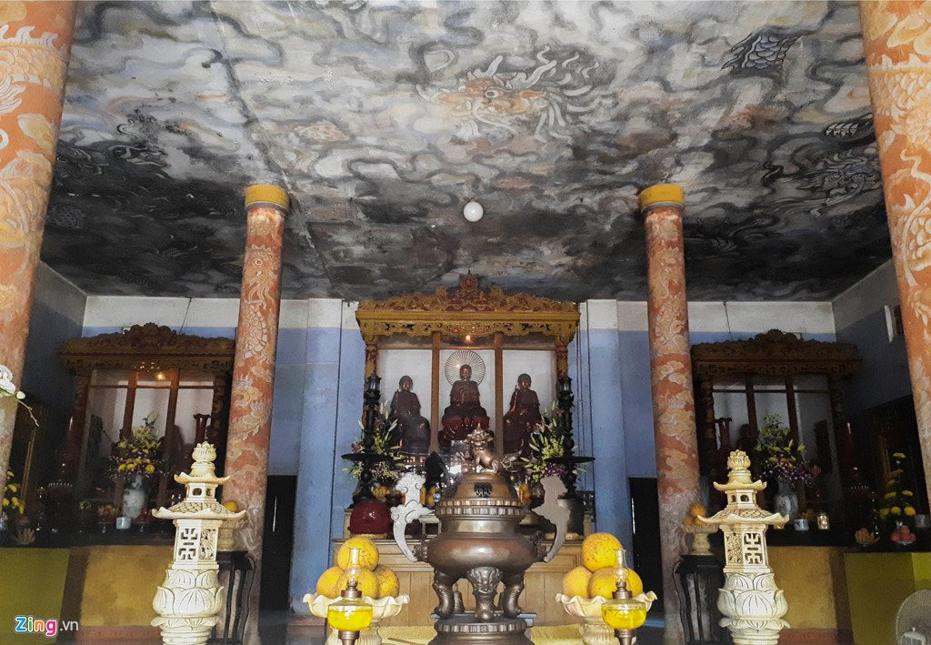 Ngoi co tu voi buc tranh tuong 9 con rong lon nhat Viet Nam hinh anh 5