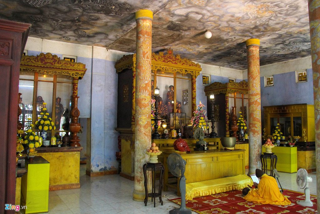 Ngoi co tu voi buc tranh tuong 9 con rong lon nhat Viet Nam hinh anh 6