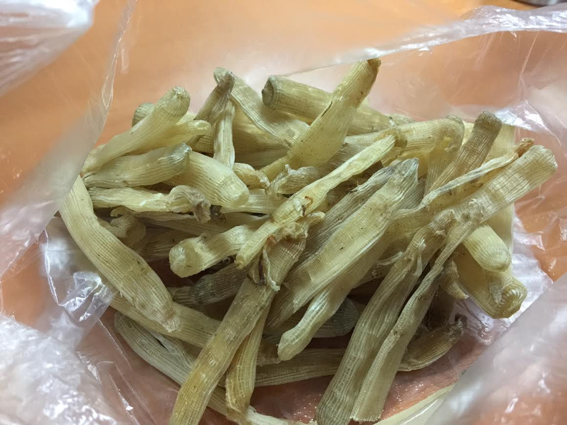 đặc sản nhà giàu,sá sùng,thị trường Tết