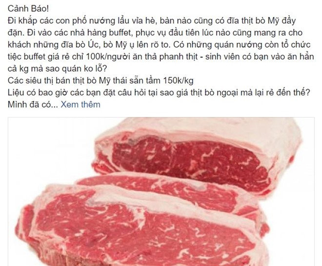 Thit bo Uc, My nghi 'can dat' vao Viet Nam, Bo Nong nghiep noi gi? hinh anh 2