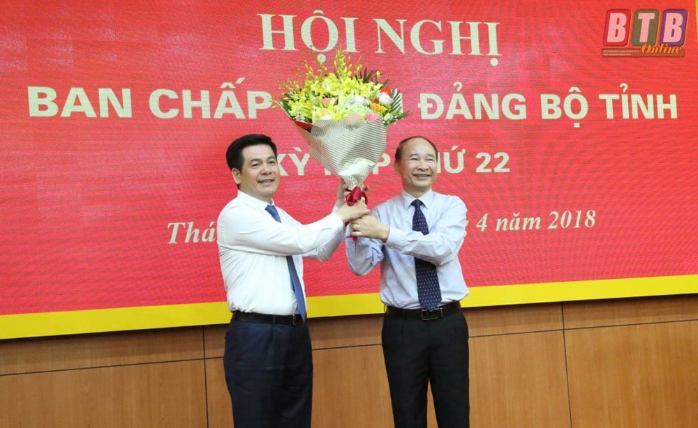 bổ nhiệm,nhân sự,Bí thư tỉnh ủy,Thái Bình