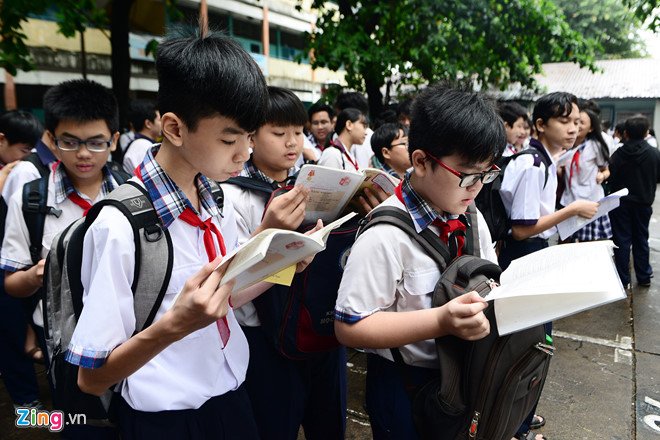 543 thi sinh vang trong ngay thi dau tien vao lop 10 o Sai Gon hinh anh 1