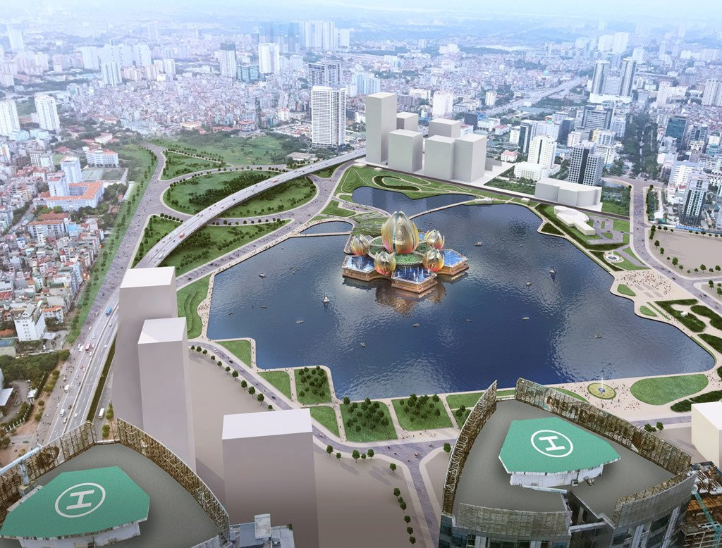 Ben trong du an nha hat Hoa Sen chua trien khai da dung o Ha Noi hinh anh 2