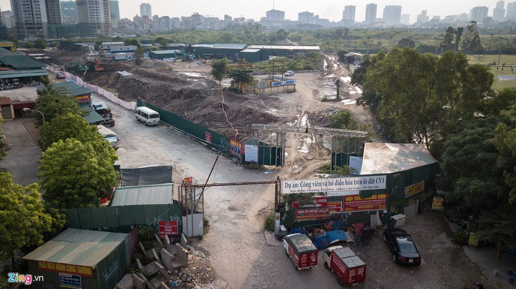Ben trong du an nha hat Hoa Sen chua trien khai da dung o Ha Noi hinh anh 3