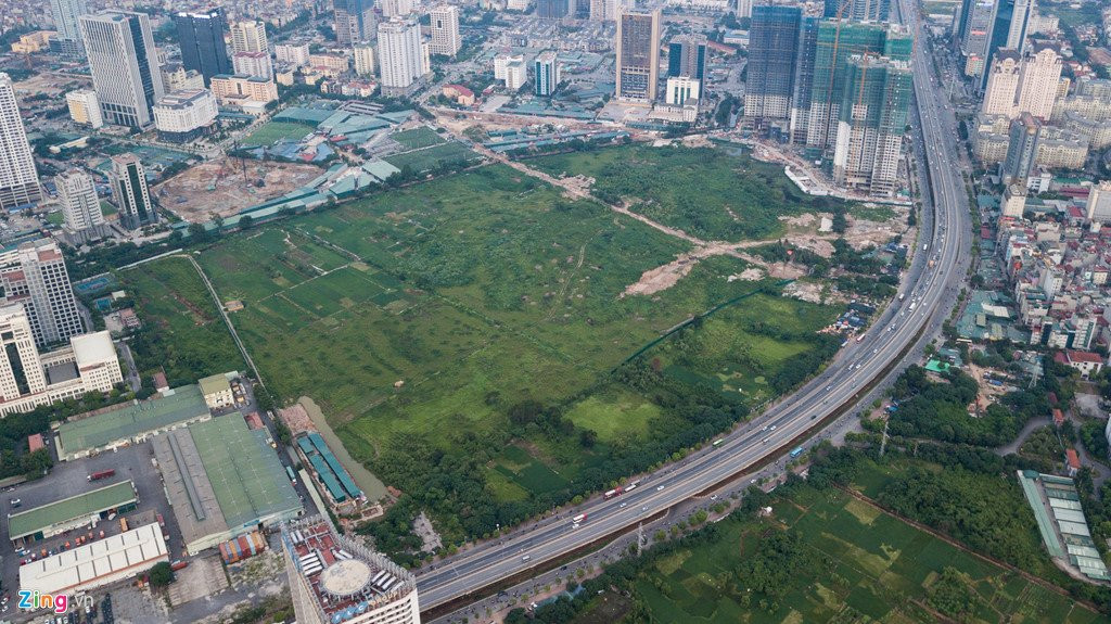 Ben trong du an nha hat Hoa Sen chua trien khai da dung o Ha Noi hinh anh 1