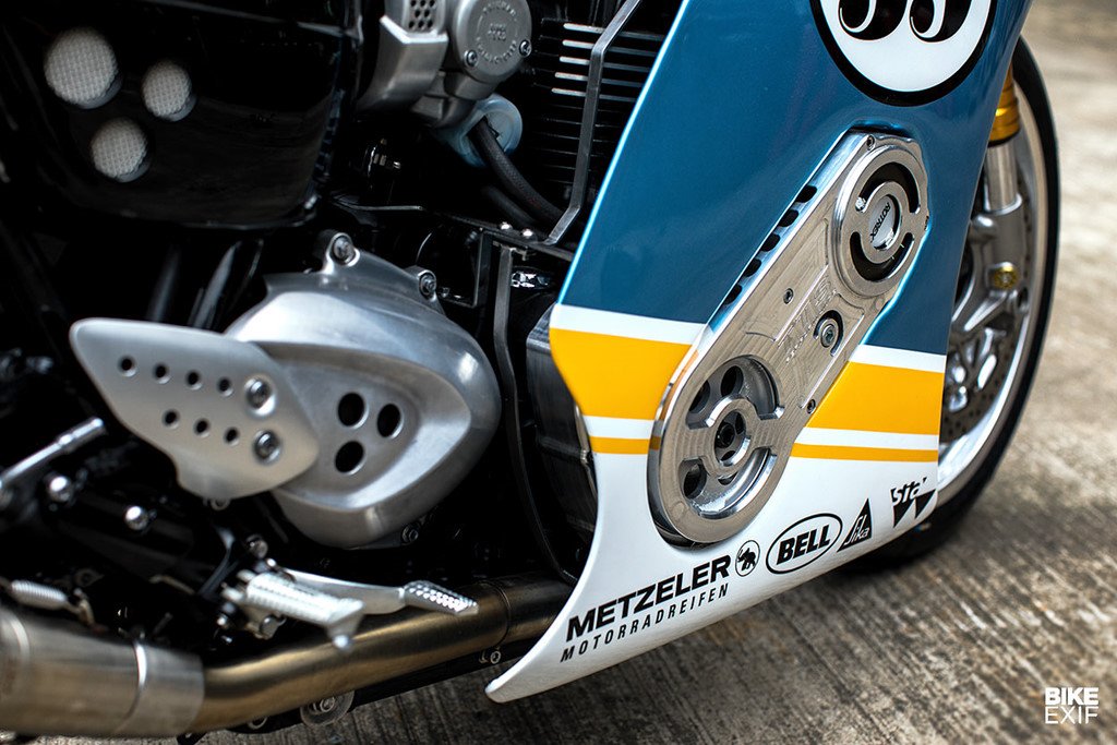 Chien ma sieu nap Triumph Thruxton tu Duc hinh anh 2