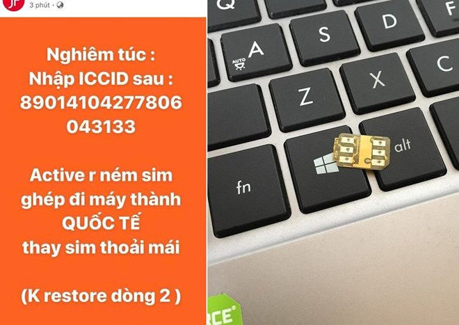iPhone khoa mang thanh may quoc te, khong can SIM ghep o VN hinh anh 1