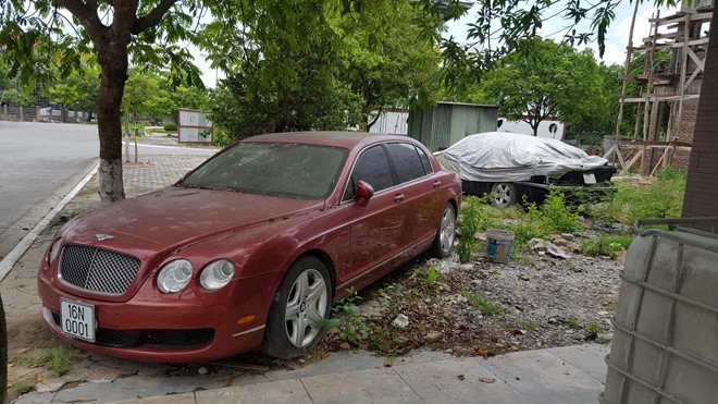 Bentley Continental Flying Spur phu bui, nam canh xe rac tai Hai Phong hinh anh 2