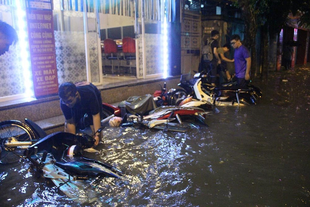 ngập lụt,ngập úng,Hà Nội