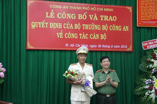Bộ Công an bổ nhiệm một phó giám đốc Công an TP HCM - Ảnh 1.