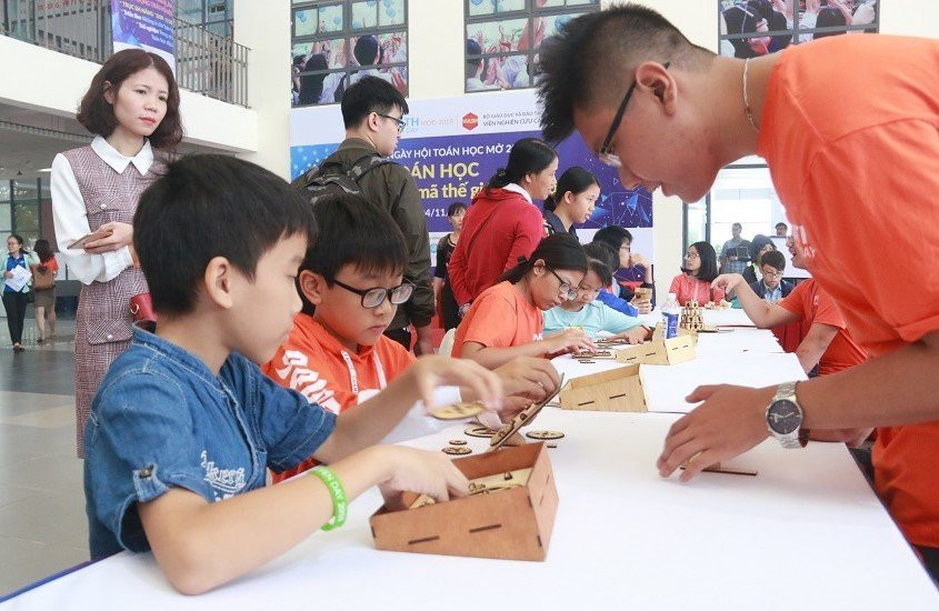 Trải nghiệm đặc biệt “trong xứ sở Toán học diệu kỳ'