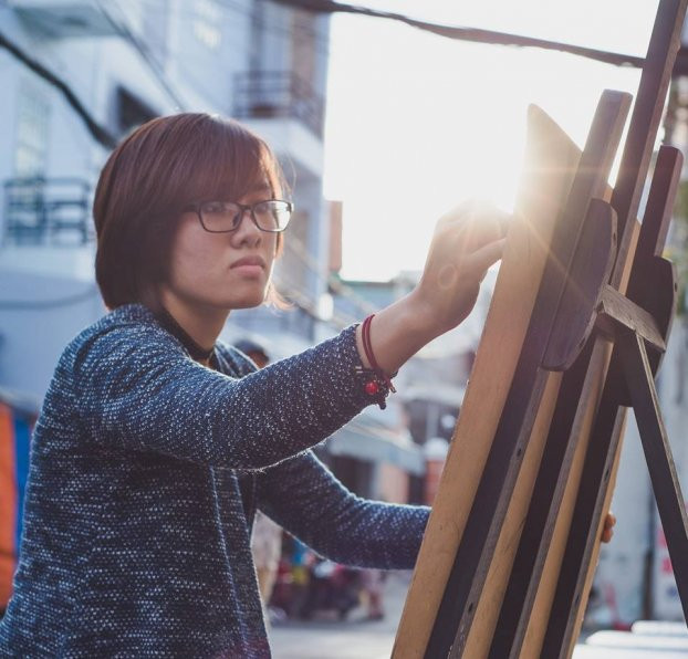  Thảo Nguyên không ngừng điểm tô tinh thần lạc quan, tích cực cho cuộc đời 