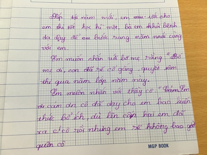Điều ước cuối năm của học trò nhỏ khiến cô giáo lặng người