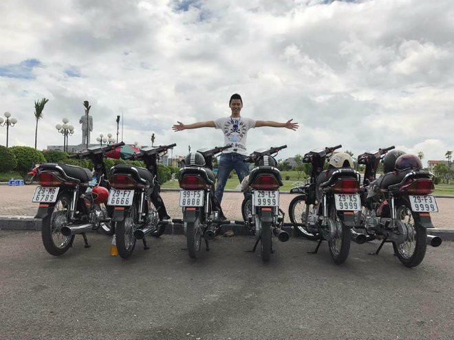 Dàn Honda Dream biển tứ quý hét giá hơn 1 tỷ, đổi ngang Camry